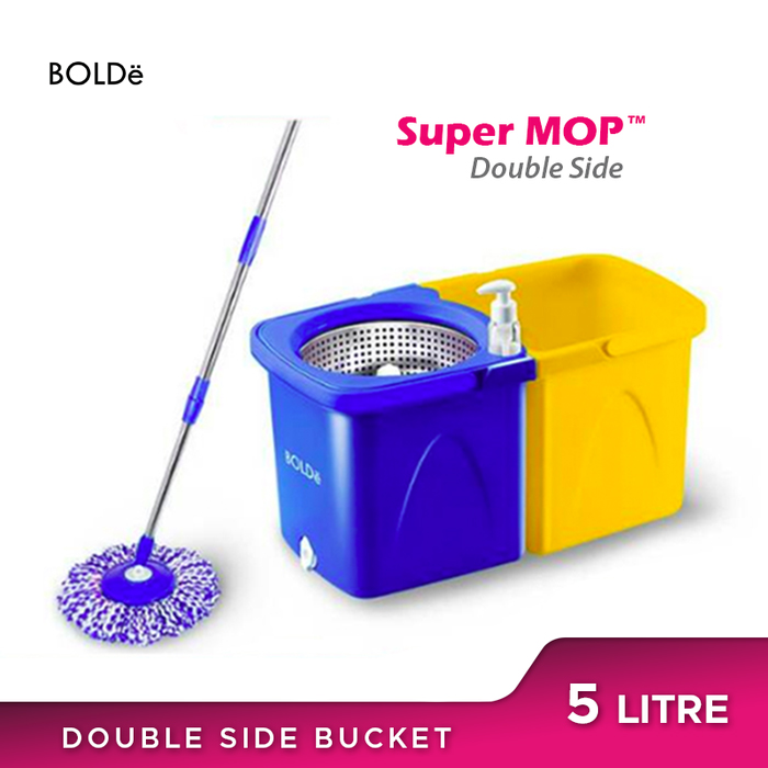 Bolde Super Mop DOUBLE SIDE Blue Yellow